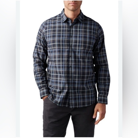 5.11 Tactical Other - 5.11 Tactical IGOR PLAID LONG SLEEVE SHIRT size XL